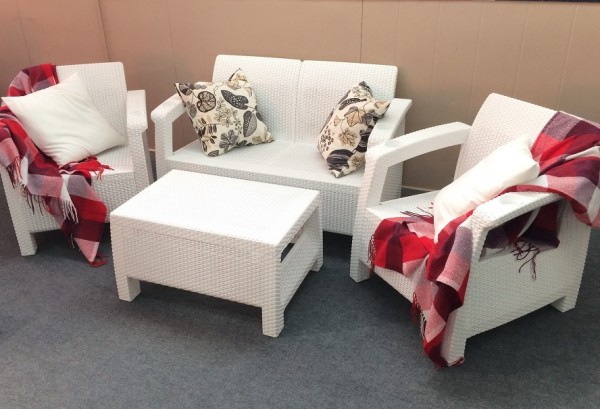 Комплект Yalta Terrace Set белый купить в Бугуруслане