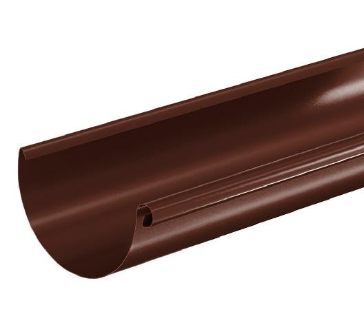Водосток Aquasistem, система 150/100 - Водосточный желоб 3.00м RAL 8017 Коричневый купить в Бугуруслане