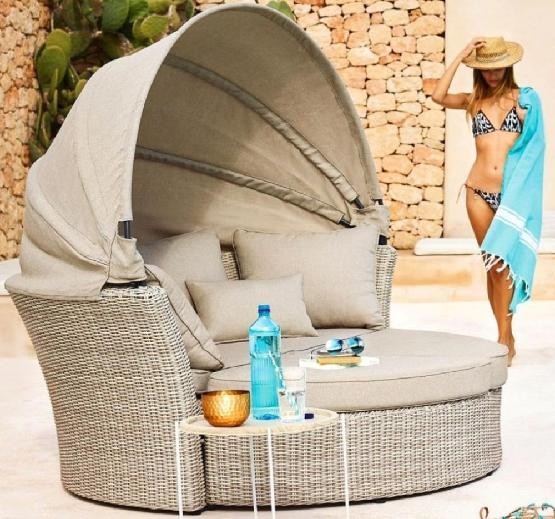 Диван-Трансформер AFINA плетеный из иск. ротанга AFM-325 Beige купить в Бугуруслане