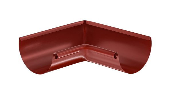 Водосток Aquasistem, система 125x90 - Угол желоба, внутренний 90° RR 29 Бургундский купить в Бугуруслане