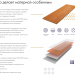 Фибросайдинг DECOVER 3600 x 190 x 8 мм Mokko купить в Бугуруслане