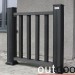 Ограждение из ДПК Outdoor Классик 3D STORM чёрный купить в Бугуруслане