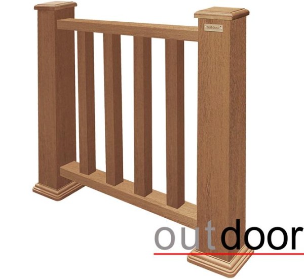 Ограждение из ДПК Outdoor Классик 3D STORM дуб купить в Бугуруслане