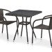 Комплект плетеной мебели AFINA из иск. ротанга T282BNT/Y137C-W53 Brown 2Pcs купить в Бугуруслане
