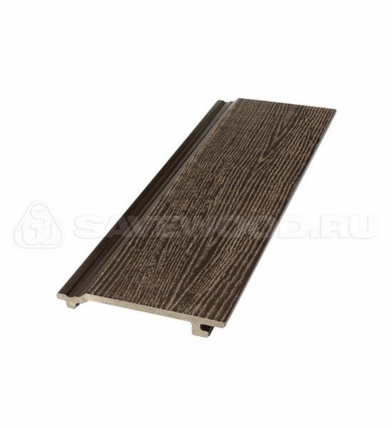 Сайдинг из дпк savewood sw-sorbus радиальный распил темно-коричневый купить в Бугуруслане