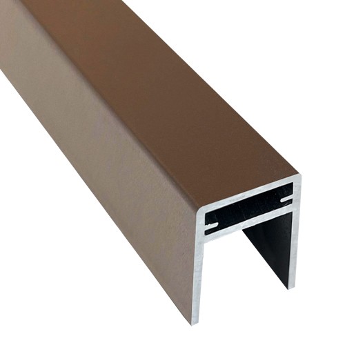 П-профиль Алюминиевый EasyDecking 35x25 Венге купить в Бугуруслане
