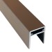 П-профиль Алюминиевый EasyDecking 35x25 Венге купить в Бугуруслане