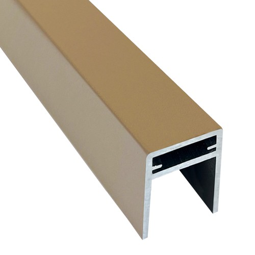 П-профиль Алюминиевый EasyDecking 35x25 Дуб купить в Бугуруслане