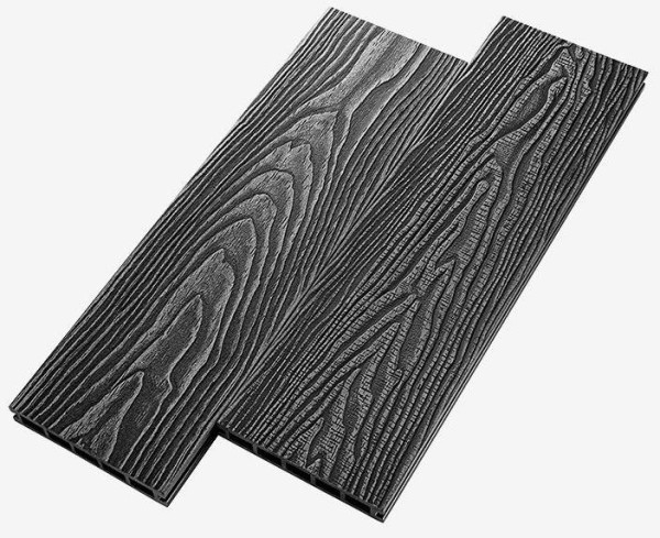 Террасная доска из ДПК RusDecking Unodeck Vintage - Графит купить в Бугуруслане