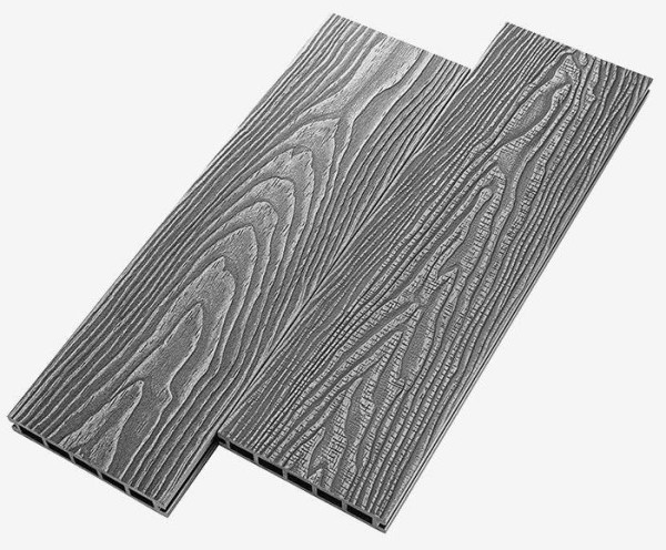Террасная доска из ДПК RusDecking Unodeck Vintage - Серый купить в Бугуруслане